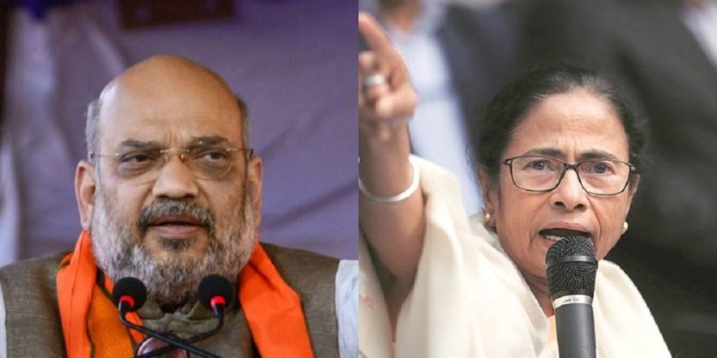 वार -पलटवार: शीतल कुची की घटना के लिए ममता का भड़काऊ बयान है जिम्मेवार-अमित शाह
