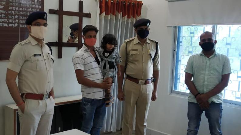 फिरौती के लिए अपह्त 2 वर्षीय बच्ची सकुशल बरामद, एक गिरफ्तार
