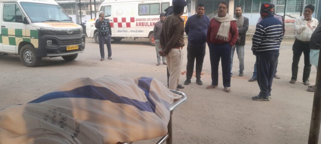 भागलपुर में शॉर्ट सर्किट से आग लगने के बाद फटा सिलेंडर, पिता पुत्र की मौत