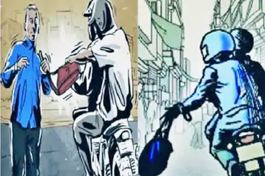 बाइक सवार अपराधियों ने हथियार के बल पर एसबीआई सीएसपी संचालक से 1.80 लाख लूटे,पुलिस जाँच में जुटी