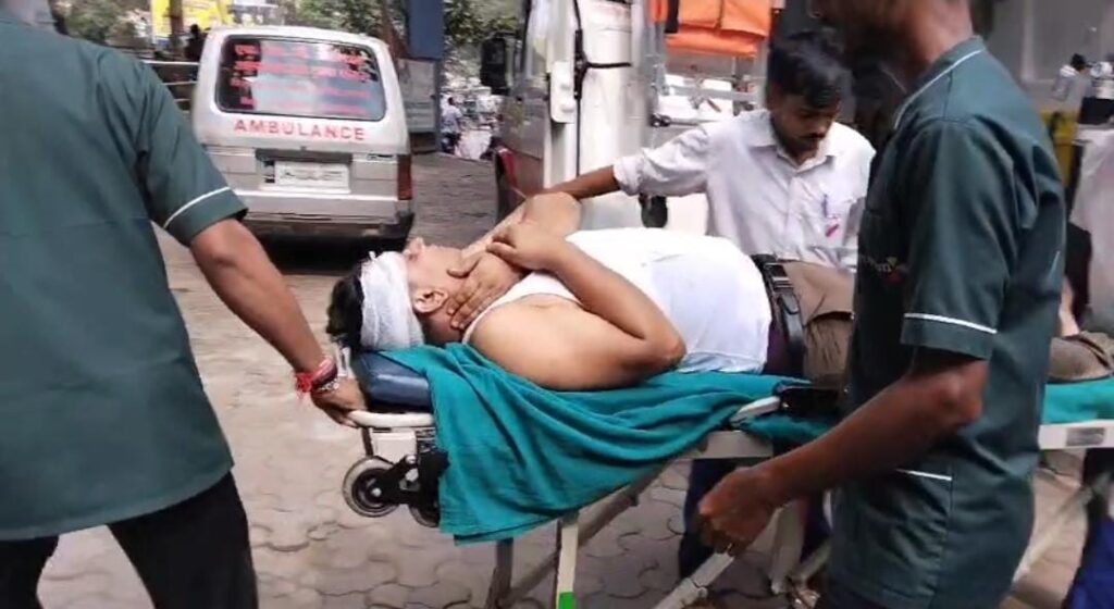 एनटीपीसी कंपनी और रैयतों के बीच झड़प, दर्जनों घायल