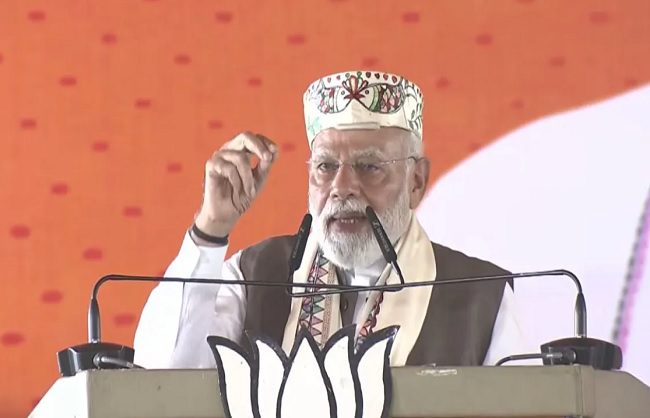 बिहार में चुनावी जनसभा में तेजस्वी-लालू पर पीएम मोदी का हमला, बोले— बिहार अब जंगलराज नहीं लौटेगा