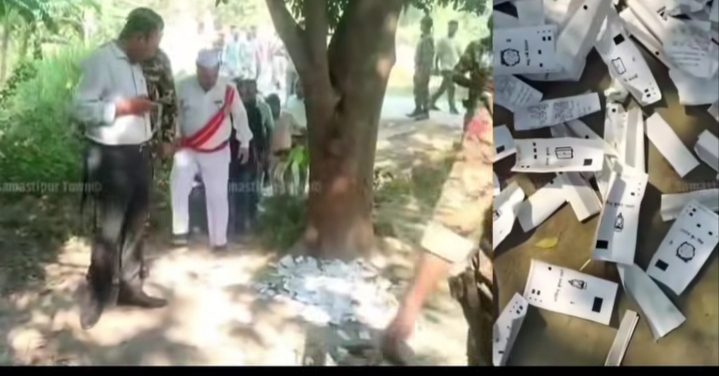 समस्तीपुर में कूड़े के ढेर से मिली चुनावी पर्चियां, मचा हड़कंप — प्रशासन ने दर्ज की प्राथमिकी