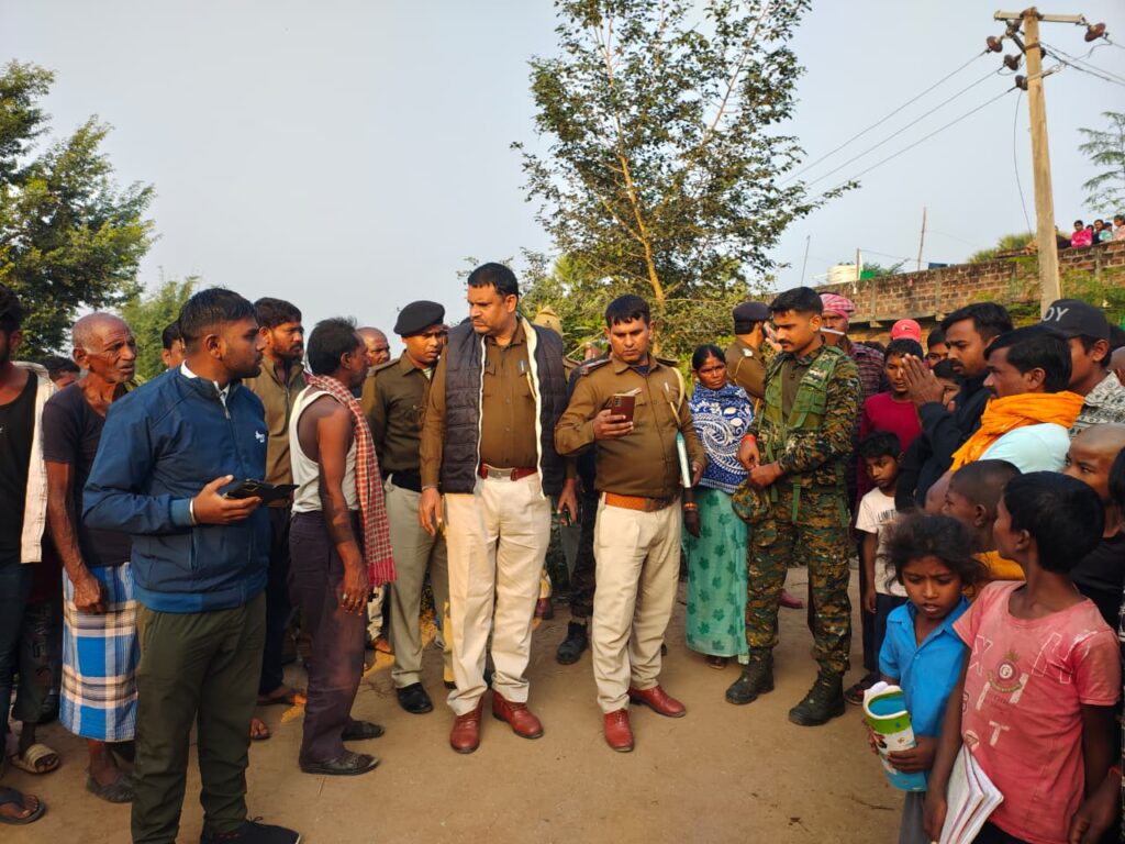 पति ने पत्नी को गोली मारकर किया हत्या , घटना में बेटे को कॉल कर दी सूचना, पुलिस जांच में जुटी