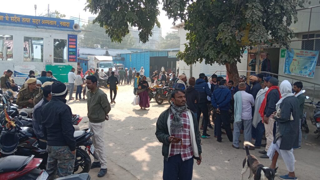 नवादा में युवक की लोहे के रॉड से ह/त्या, CCTV में पूरी वारदात कैद