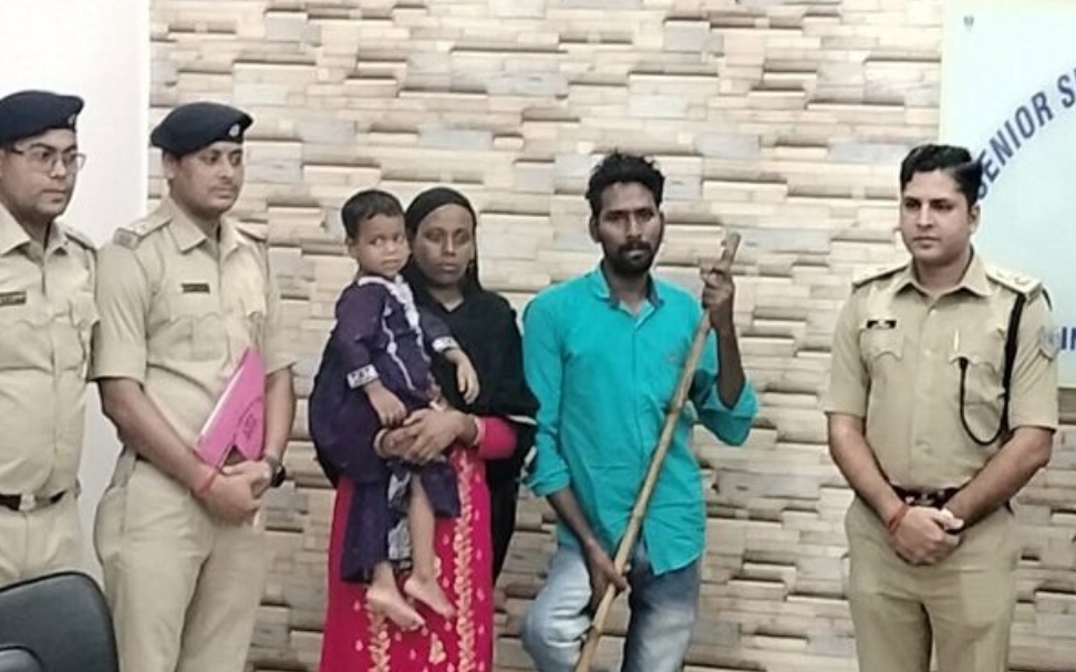 साकची से अपहृत तीन वर्षीय बच्ची आफरीन 14 दिन बाद पुरुलिया से सकुशल बरामद,संतान की चाह में किया अपहरण
