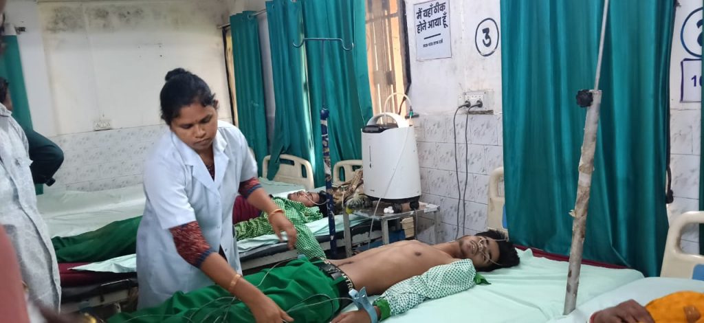 11 हजार वोल्ट लाइन से टकराया रथ, खूंटी में दो छात्रों की मौत, सात घायल
