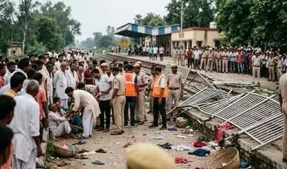 लखीसराय के अशोकधाम में सावन की तीसरी सोमवार पर बड़ा हादसा: करंट की अफवाह से मची भगदड़ में सात महिलाओं की मौत