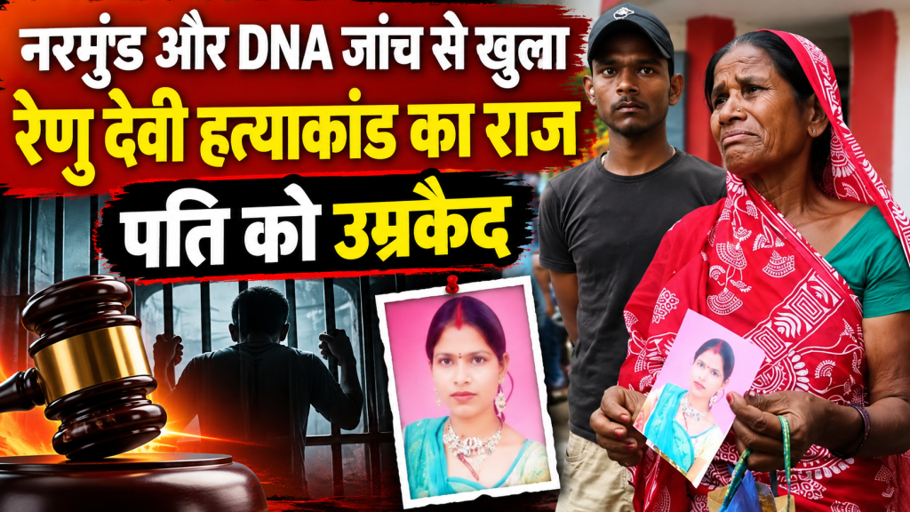 नरमुंड और DNA टेस्ट से खुला रेणु देवी ह/त्याकांड का राज,दोषी पति को आजीवन कारावास, 10 हजार का जुर्माना