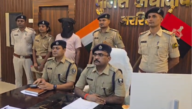 अररिया में वार्ड सदस्य 2.17 लाख के जाली नोट के साथ गिरफ्तार