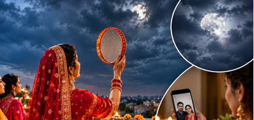 Karwa Chauth 2026: करवा चौथ पर चांद के दीदार में आ सकती है बाधा, बारिश का अनुमान